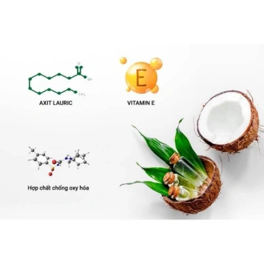 Dầu Dừa Ép Lạnh Organic Vietcoco USDA - Dưỡng ẩm, massage, nấu ăn, Giá 75.000₫