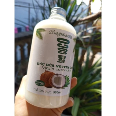 Dầu Dừa GRENCOCO 500ml - Dưỡng ẩm sâu, Tự nhiên, Giá chỉ 75.000 VND (Giá gốc 93.750 VND)