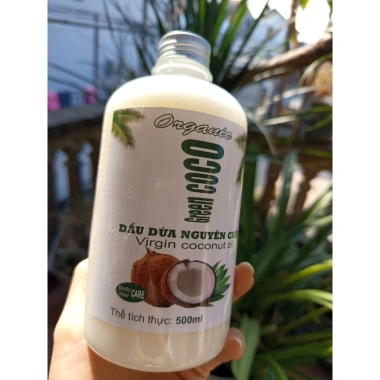 Dầu Dừa GRENCOCO 500ml - Dưỡng ẩm sâu, Tự nhiên, Giá chỉ 75.000 VND (Giá gốc 93.750 VND)