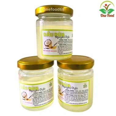 Dầu Dừa Nguyên Chất 500ml – Tinh Dầu Dừa Hữu Cơ Ép Lạnh OneFood68 Giá Ưu Đãi 35.500₫ 3