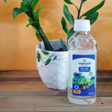 Dầu Dừa Organic 100% Nguyên Chất Ép Lạnh Vietcoco - Dưỡng Da Tóc, 95.220 VND 5