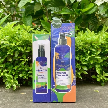 Dầu dừa tinh khiết Vietcoco USDA XanhSam Natural và Organic - Giá ưu đãi 105.800₫ 3 Dầu dừa tinh khiết Vietcoco USDA XanhSam Natural và Organic - Giá ưu đãi 105.800₫ 3
