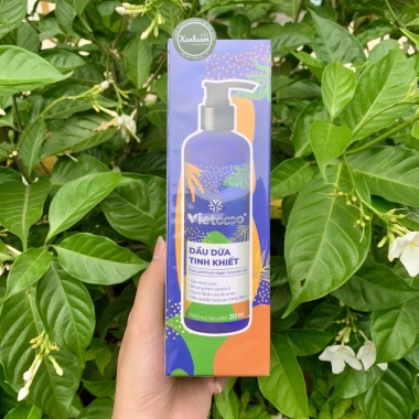 Dầu dừa tinh khiết Vietcoco USDA XanhSam Natural và Organic - Giá ưu đãi 105.800₫ 5 Dầu dừa tinh khiết Vietcoco USDA XanhSam Natural và Organic - Giá ưu đãi 105.800₫ 5
