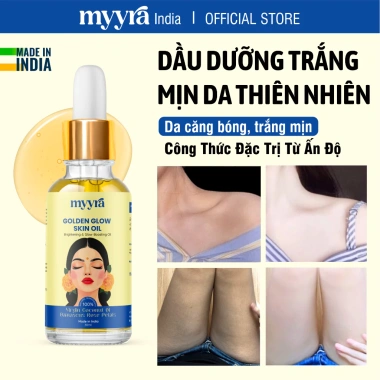 Dầu dưỡng sáng da giảm thâm Ấn Độ – Căng bóng, ẩm mượt, đều màu, hương hoa hồng, 179.000₫ Dầu dưỡng sáng da giảm thâm Ấn Độ – Căng bóng, ẩm mượt, đều màu, hương hoa hồng, 179.000₫