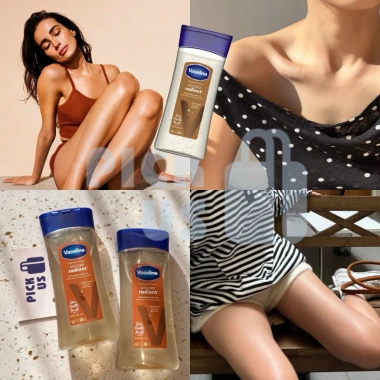 Dầu Dưỡng Thể Vaseline Cocoa Radiant Body Oil Chính Hãng Nhập Mỹ - Da Bóng Mịn, 79.000đ