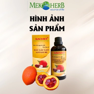 Dầu Gấc Nguyên Chất 100ml - Giá 155.000 VNĐ, Giảm Giá, Dưỡng Da Tăng Sức Khỏe