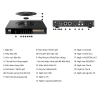 Đầu Giải Mã CD Transport SMSL T2 – DAC CD MQA, Bluetooth 5.1 LDAC, Clock I/O, Hiệu Suất Cao 8