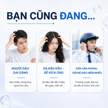 Dầu Gội CANOVA RIVESCAL DS - Sạch Gàu, Trị Nấm Da Đầu, Giảm Ngứa và Rụng Tóc, Giá 500k (Giảm 140k)