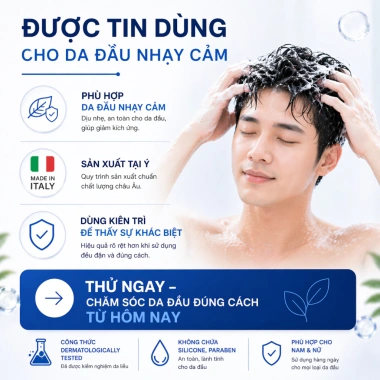 Dầu Gội CANOVA RIVESCAL DS - Sạch Gàu, Trị Nấm Da Đầu, Giảm Ngứa và Rụng Tóc, Giá 500k (Giảm 140k) 9 Dầu Gội CANOVA RIVESCAL DS - Sạch Gàu, Trị Nấm Da Đầu, Giảm Ngứa và Rụng Tóc, Giá 500k (Giảm 140k) 9