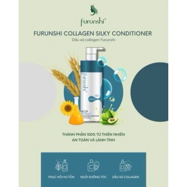 Dầu gội cặp Furunshi Collagen Silky cho tóc hư tổn - Giá ưu đãi 800.000đ 4