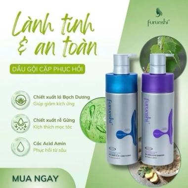Dầu gội cặp Furunshi Collagen Silky cho tóc hư tổn - Giá ưu đãi 800.000đ 7
