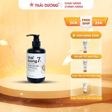 Dầu gội & dầu xả 7 Plus Gold hoa phong lan 500ml/250ml, tặng 50g, giảm còn 162.000đ 3