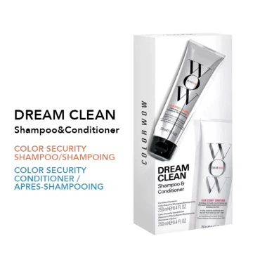 Dầu gội & Dầu xả COLOR WOW Dream Clean 250ml + 250ml Duo Repair - Dưỡng ẩm, phục hồi tóc & da đầu, giảm giá 420.246₫ Dầu gội & Dầu xả COLOR WOW Dream Clean 250ml + 250ml Duo Repair - Dưỡng ẩm, phục hồi tóc & da đầu, giảm giá 420.246₫