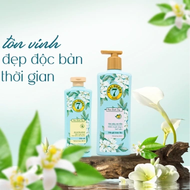 Dầu gội dược liệu Thái Dương 7 Gold bưởi tây 500ml tặng tuýp 7 Plus 50ml, giá chỉ 270.000đ 4