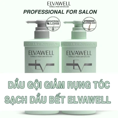 Dầu gội Elvawell White Truffle - Mềm mượt, phục hồi tóc, giảm gàu, chỉ 589.000đ