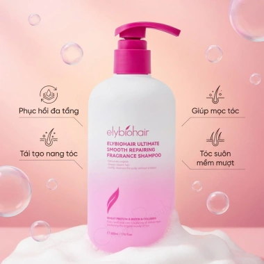 Dầu Gội ElybioHair Giảm Rụng Tóc, Phục Hồi Hư Tổn Đa Tầng 500-1.000ml - Cherry Beauty - Giá 209.000 VND 2