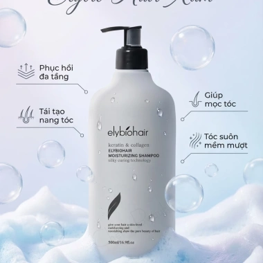 Dầu Gội ElybioHair Giảm Rụng Tóc, Phục Hồi Hư Tổn Đa Tầng 500-1.000ml - Cherry Beauty - Giá 209.000 VND 3