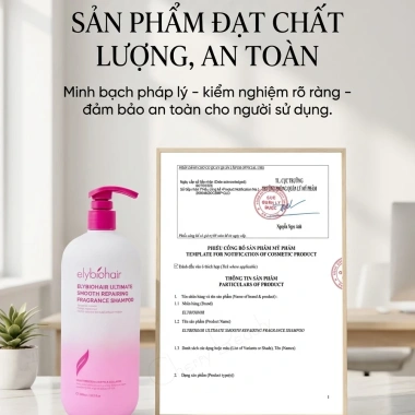 Dầu Gội ElybioHair Giảm Rụng Tóc, Phục Hồi Hư Tổn Đa Tầng 500-1.000ml - Cherry Beauty - Giá 209.000 VND 4