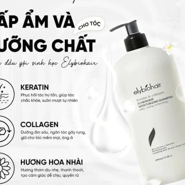 Dầu Gội ElybioHair Giảm Rụng Tóc, Phục Hồi Hư Tổn Đa Tầng 500-1.000ml - Cherry Beauty - Giá 209.000 VND 6