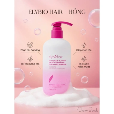 Dầu Gội ElybioHair Giảm Rụng Tóc, Phục Hồi Hư Tổn Đa Tầng 500-1.000ml - Cherry Beauty - Giá 209.000 VND 10