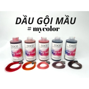 Dầu gội giữ màu & bù màu Coco cho tóc nhuộm, tẩy – Bảo vệ màu lâu, giá chỉ 145.000₫