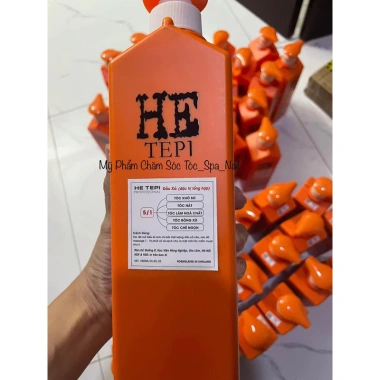 Dầu gội He Tepi Keratin Biotin 1.000ml x2 - Phục hồi tóc hư tổn, giảm gàu, chống rụng, hương nước hoa