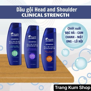 Dầu gội Head & Shoulders Clinical Strength 2in1 - Ngừa, giảm gàu, giá 512.000₫
