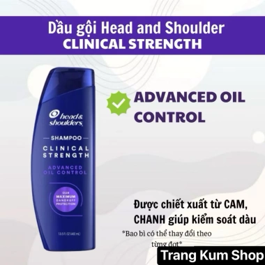Dầu gội Head & Shoulders Clinical Strength 2in1 - Ngừa, giảm gàu, giá 512.000₫