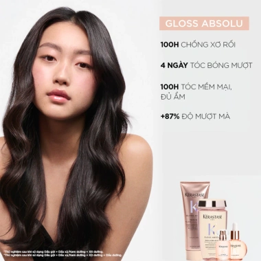 Dầu gội Kérastase Gloss Absolu Bain Hydra-Glaze Anti-Frizz 250ml - Tóc bóng mượt bồng bềnh giảm rối giá ưu đãi 833.564 VND 5