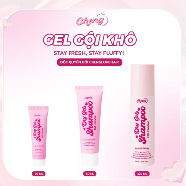 Dầu Gội Khô Gel Kiềm Dầu Chenglovehair - Tóc Bồng Bềnh, Giảm Giá 78.000₫