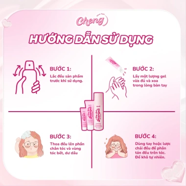 Dầu Gội Khô Gel Kiềm Dầu Chenglovehair - Tóc Bồng Bềnh, Giảm Giá 78.000₫