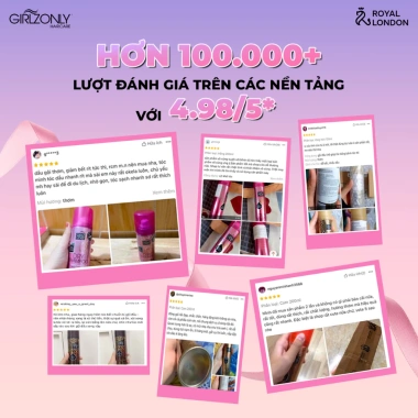 Dầu gội khô Girlz Only 200ml - Phồng tóc gấp đôi 10s, lưu hương dài, 90.000đ