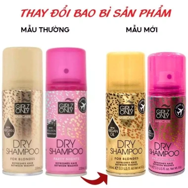 Dầu Gội Khô Girlz Only Party Nights - Tạo VOLUME ĐỈNH, Không Cặn, Giá 79.000đ 5 Dầu Gội Khô Girlz Only Party Nights - Tạo VOLUME ĐỈNH, Không Cặn, Giá 79.000đ 5