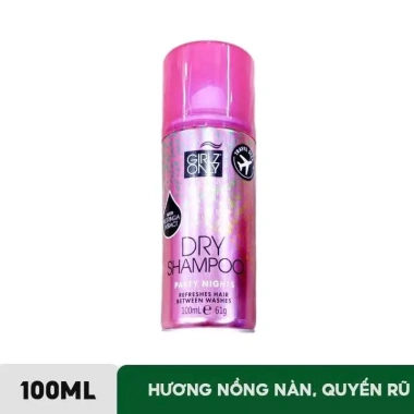 Dầu Gội Khô Girlz Only Party Nights - Tạo VOLUME ĐỈNH, Không Cặn, Giá 79.000đ 16 Dầu Gội Khô Girlz Only Party Nights - Tạo VOLUME ĐỈNH, Không Cặn, Giá 79.000đ 16