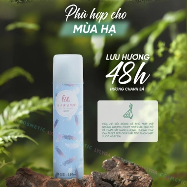 Dầu gội khô ISSY 150ml Xịt khô phồng tóc giảm bết nam nữ GX28 giá 70.000 VND 9 Dầu gội khô ISSY 150ml Xịt khô phồng tóc giảm bết nam nữ GX28 giá 70.000 VND 9