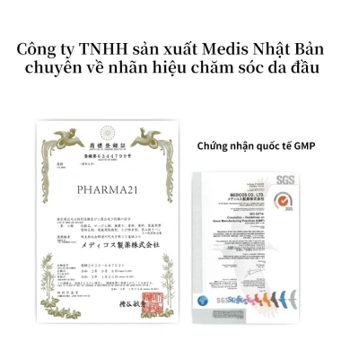 Dầu Gội Kiềm Dầu PHARMA 21 Nhật Bản 600ml - Kiểm Soát Dầu, Giảm Ngứa, Sạch Sâu 9
