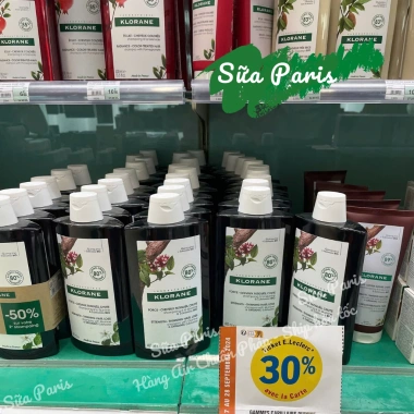 Dầu gội Klorane Pháp ngừa ngứa rụng tóc, bảo vệ & phục hồi tóc hư tổn - 359.000đ