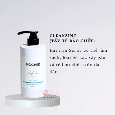 Dầu Gội KOCHIE Scalp Care: Chăm Sóc Da Đầu, Tẩy Tế Bào Chết, Diệt Gàu, Ngăn Gãy Rụng 4