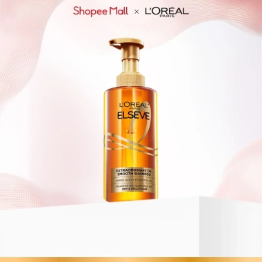 Dầu gội L'Oreal Paris Extraordinary Oil Smooth 440ml - Dưỡng suôn mượt, giảm còn 239k