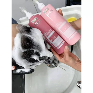 Dầu gội Mixrs 3 trong 1 kiềm dầu, phục hồi nang tóc, hương nước hoa cao cấp 800ml 3
