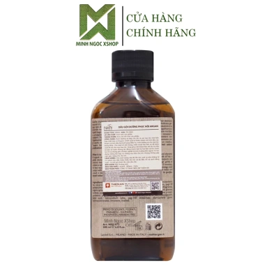 Dầu gội Nashi Argan 200ml - Phục hồi tóc hư tổn, dưỡng ẩm sâu, giảm gãy rụng - Giá ưu đãi 450.000 VND