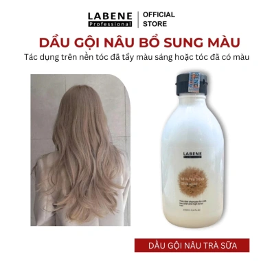 Dầu Gội Nâu Trà Sữa Labene - Dưỡng tóc nhuộm nâu, tăng độ sáng, bảo vệ màu, chỉ 349.000₫ 2