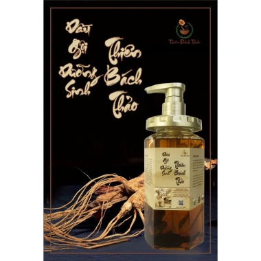 Dầu gội ngâm thảo dược Thiên Bách Thảo 500ml Làm sạch, dưỡng tóc, chống gàu, chỉ 610k