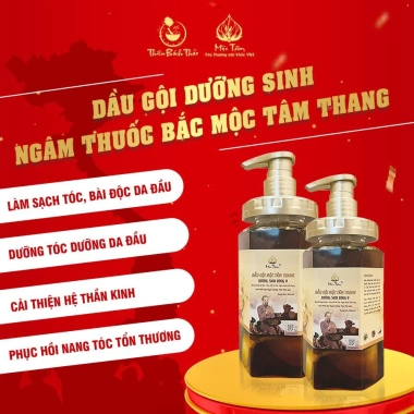 Dầu gội ngâm thảo dược Thiên Bách Thảo 500ml Làm sạch, dưỡng tóc, chống gàu, chỉ 610k