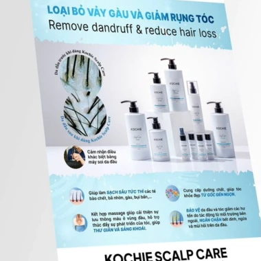 Dầu gội Nhật Bản Kochie Scalp - Diệt vẩy gầu, giảm rụng tóc, chắc khỏe, 270.000 VND 8