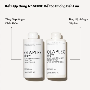 Dầu gội Olaplex No.4F 250ml - Phục hồi tóc hư tổn, tăng độ phồng, chắc khỏe cho tóc mảnh - Giá ưu đãi 816.000