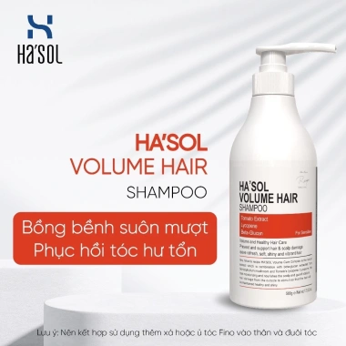 Dầu Gội Phục Hồi Tóc Hư Tổn Hasol 500g + Xịt Kích Mọc Tóc 100ml - 620k 7