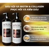 Dầu gội SHACHI Keratin & Argan 800ml x2 – Phục hồi tóc hư tổn, giảm rụng, chính hãng Mei – 225k