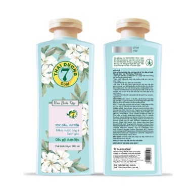 Dầu gội Thái Dương 7 Gold Hoa Bưởi Tây 200ml-500ml - Giá 108k gàu, ngứa, nấm da đầu
