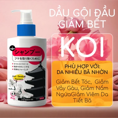 Dầu Gội Thảo Mộc Nhật Bản - Tinh Chất Hoa Nhài Giảm Nấm, Gàu, Tóc Ẩm Mốc, Bết - Giá 200.000 VND (Giảm từ 254.000 VND)